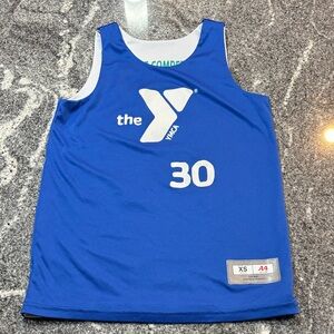 Blue A4 YMCA Sports Tank Top